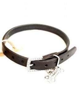 BDSM leather collar Luxury...