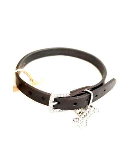 Sextoys, sexshop, loveshop, lingerie sexy : BDSM Luxe : Collier BDSM en cuir Gamme luxe