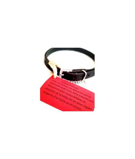 Sextoys, sexshop, loveshop, lingerie sexy : BDSM Luxe : Collier BDSM en cuir Gamme luxe