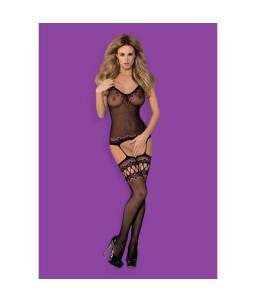 Sextoys, sexshop, loveshop, lingerie sexy : Combinaisons : Obsessive - Combinaison sexy résille F214