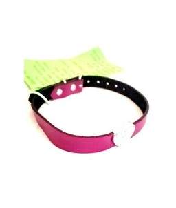 BDSM leather necklace Bijou...