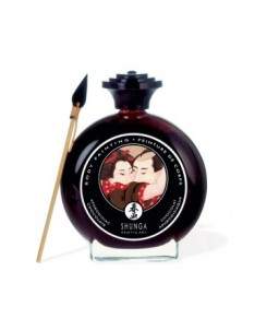 Sextoys, sexshop, loveshop, lingerie sexy : Accessoires Soirée Coquine : Shunga Peinture Corporel Chocolat