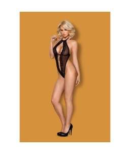 Sextoys, sexshop, loveshop, lingerie sexy : Bodys & Teddys : Obsessive - Body sexy noir S/M