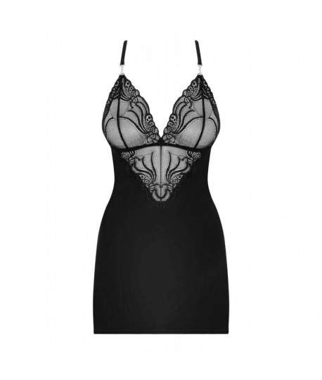 Sextoys, sexshop, loveshop, lingerie sexy : Déshabillés : Obsessive - Déshabillé noir Sexy S/M