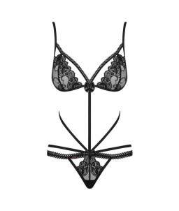 Sextoys, sexshop, loveshop, lingerie sexy : Bodys & Teddys : Obsessive - Body noir Wonderia Sexy S/M