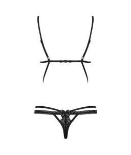 Sextoys, sexshop, loveshop, lingerie sexy : Bodys & Teddys : Obsessive - Body noir Wonderia Sexy S/M