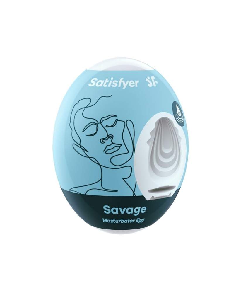 Sextoys, sexshop, loveshop, lingerie sexy : Vagin Artificiel : Masturbateur Satisfyer Savage