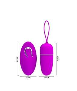 Sextoys, sexshop, loveshop, lingerie sexy : Vibro High Tech : Pretty love -Oeuf Télécommandé Bradley