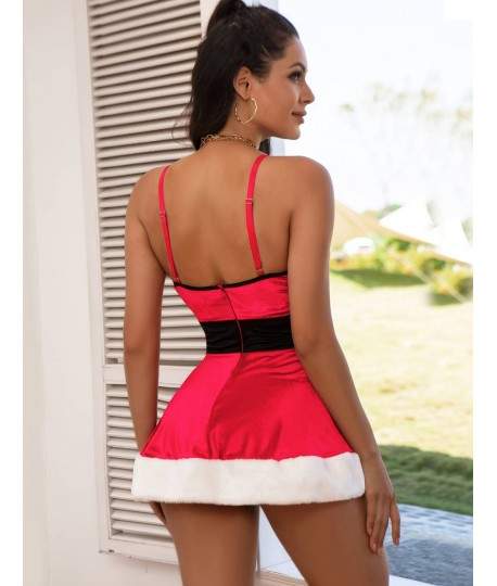 Sextoys, sexshop, loveshop, lingerie sexy : Deguisement noel sexy : Robe sexy mère noël