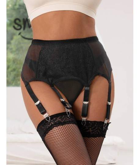 Sextoys, sexshop, loveshop, lingerie sexy : Porte jarretelles : Porte-jarretelles noir