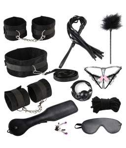 Sextoys, sexshop, loveshop, lingerie sexy : boutique BDSM : Ensemble BDSM Noir