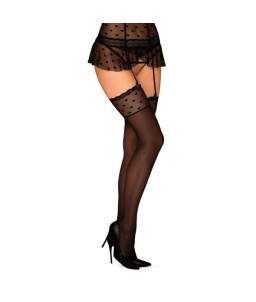 Sextoys, sexshop, loveshop, lingerie sexy : Bas & Collants : Obsessive - Sexy bas heartia S/M