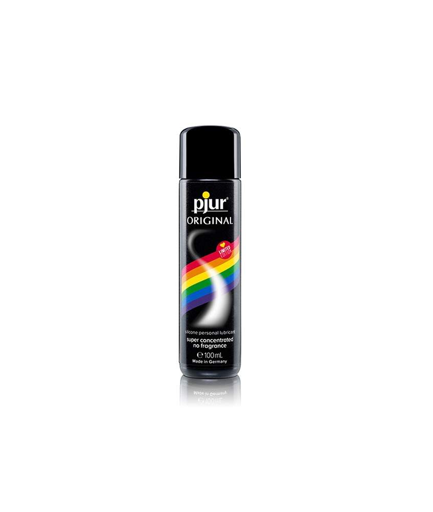 Sextoys, sexshop, loveshop, lingerie sexy : Lubrifiant à base de Silicone : Pjur original rainbow Gel Lubrifiant 100ml