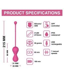 Sextoys, sexshop, loveshop, lingerie sexy : Boules de Geisha : Magic Motion - magic kegel ball master