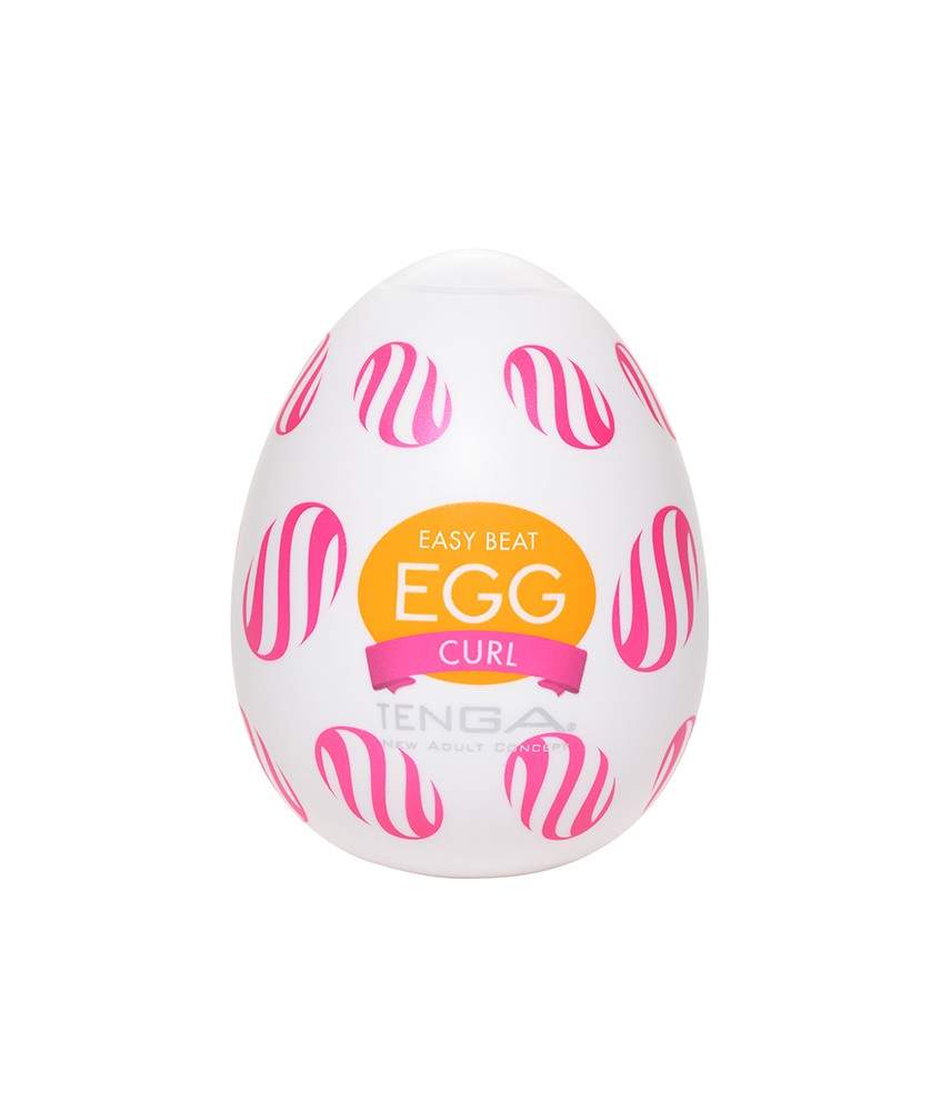 Sextoys, sexshop, loveshop, lingerie sexy : Vagin Artificiel : Masturbateur Tenga Egg Wonder Curl