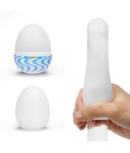 Sextoys, sexshop, loveshop, lingerie sexy : Vagin Artificiel : Masturbateur Tenga Egg Wonder Wind