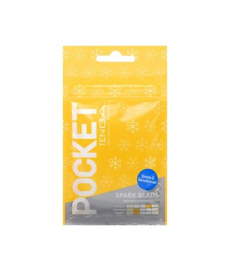 Sextoys, sexshop, loveshop, lingerie sexy : Vagin Artificiel : Masturbateur Tenga Pocket spark Beads