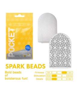 Sextoys, sexshop, loveshop, lingerie sexy : Vagin Artificiel : Masturbateur Tenga Pocket spark Beads