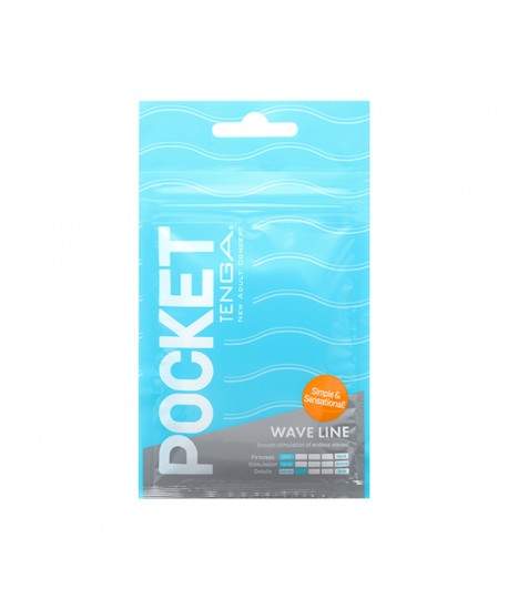 Sextoys, sexshop, loveshop, lingerie sexy : Masturbateur - Vagin Artificiel : Masturbateur Tenga Pocket wave line