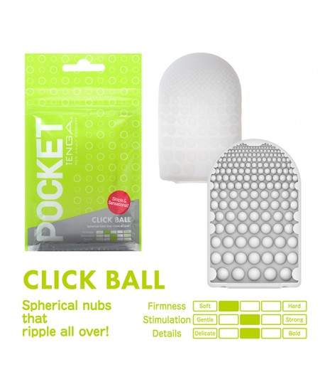 Sextoys, sexshop, loveshop, lingerie sexy : Masturbateur - Vagin Artificiel : Masturbateur Tenga Pocket click Ball