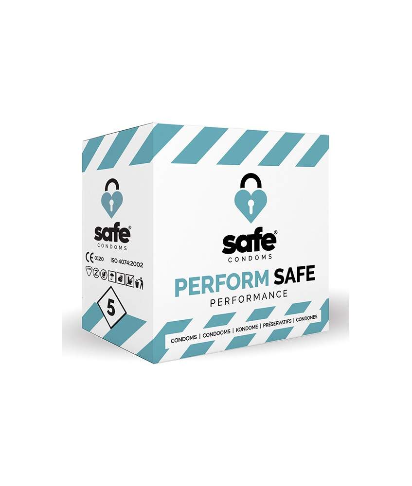 Sextoys, sexshop, loveshop, lingerie sexy : Préservatifs : Préservatifs Perform Safe X5