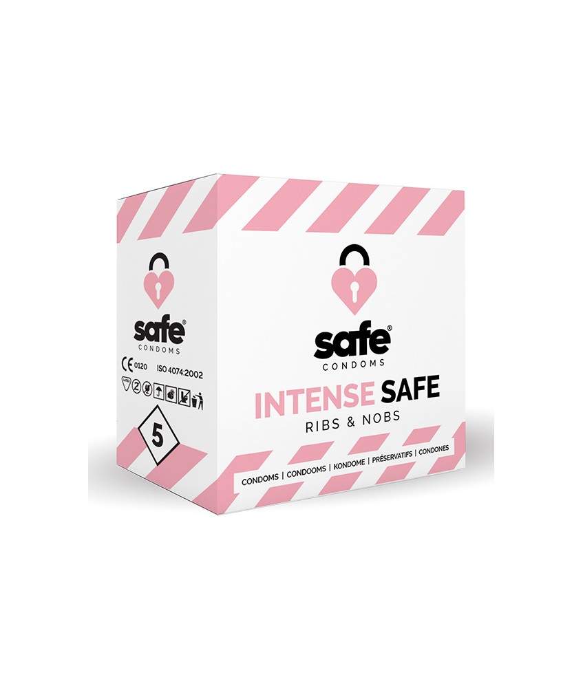 Sextoys, sexshop, loveshop, lingerie sexy : Préservatifs : Préservatifs Intense Safe X5