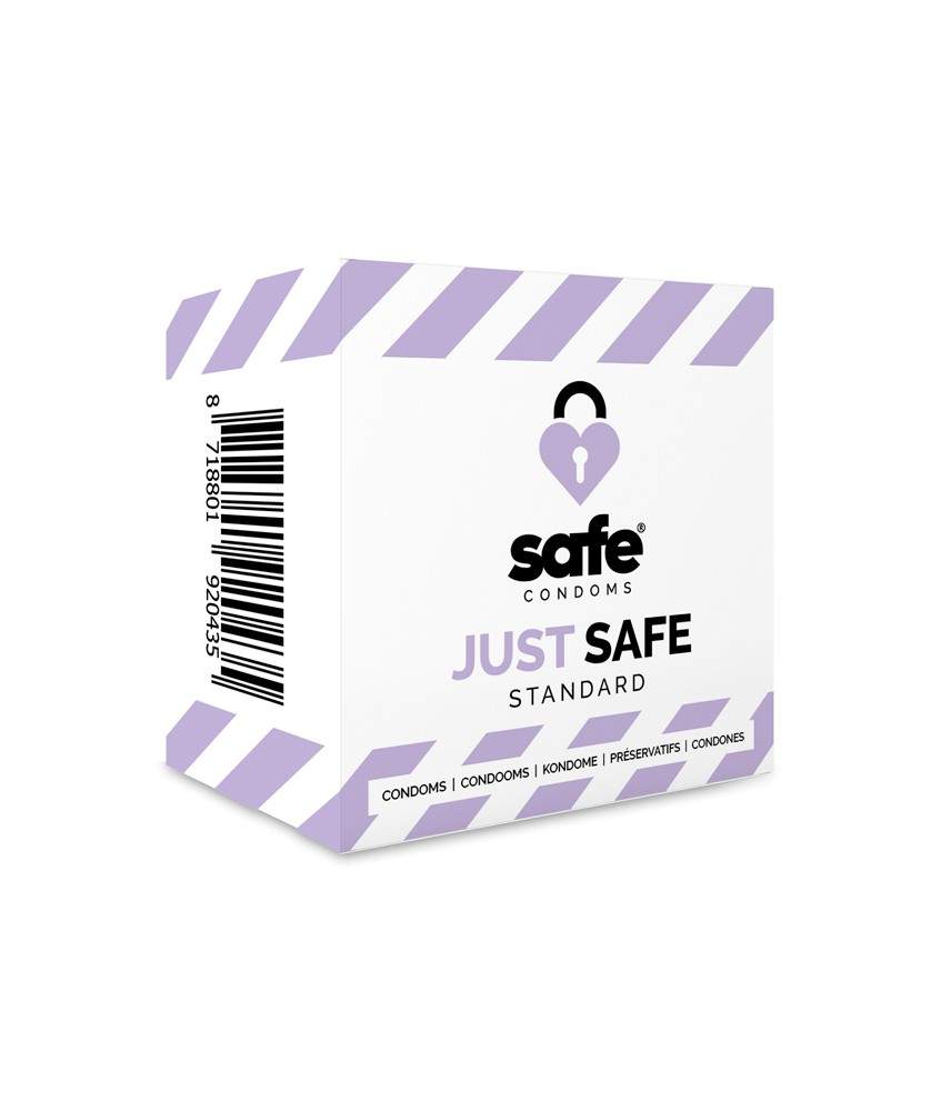 Sextoys, sexshop, loveshop, lingerie sexy : Préservatifs : Préservatifs Just Safe X5