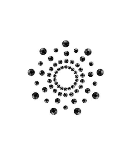 Sextoys, sexshop, loveshop, lingerie sexy : Nippies Cache Seins : Nippies Cache tétons en faux diamants NOIR