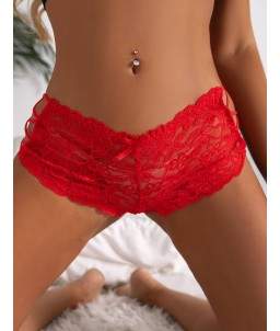 Sextoys, sexshop, loveshop, lingerie sexy : Strings & Boxers : Sexy String dentelle rouge