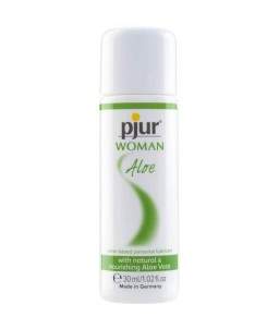 Sextoys, sexshop, loveshop, lingerie sexy : Lubrifiants à Base d'Eau : Pjur Woman Aloe 30ml - Lubrifiant à base d'eau et aloe...