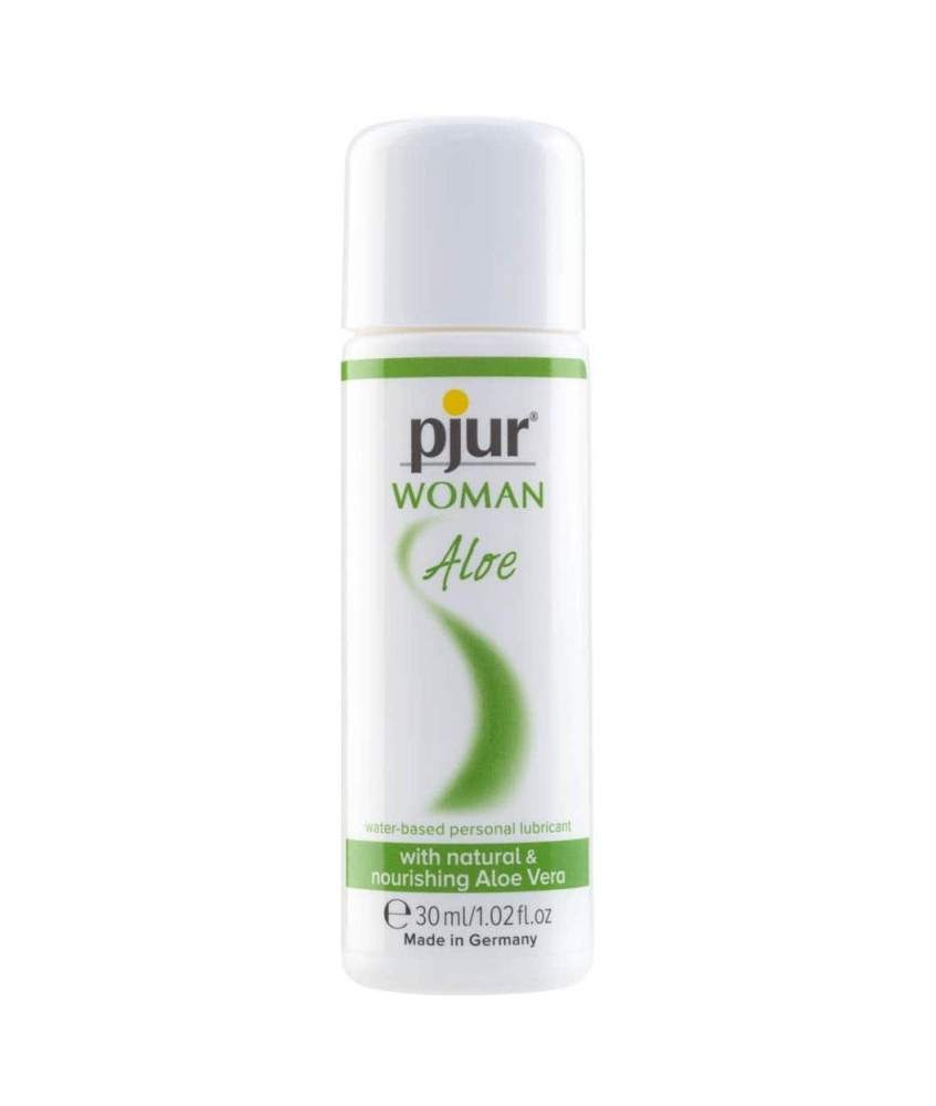 Sextoys, sexshop, loveshop, lingerie sexy : Lubrifiants à Base d'Eau : Pjur Woman Aloe 30ml - Lubrifiant à base d'eau et aloe...