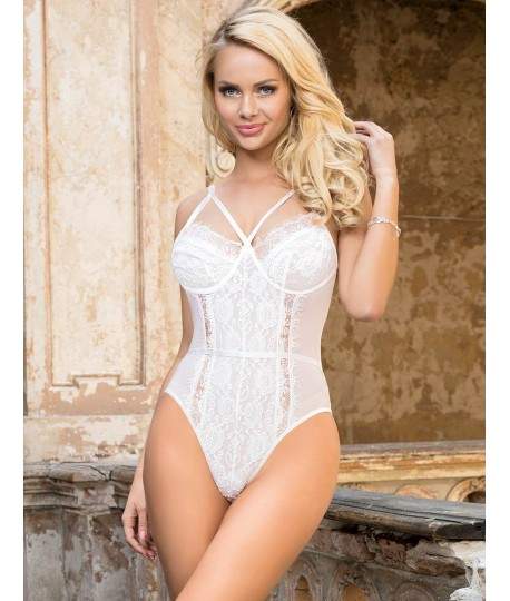 Sextoys, sexshop, loveshop, lingerie sexy : Bodys & Teddys : Body sexy Blanc