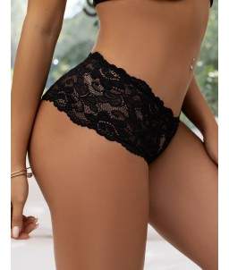 Sextoys, sexshop, loveshop, lingerie sexy : Strings & Boxers : Sexy Shorty dentelle noir S/M