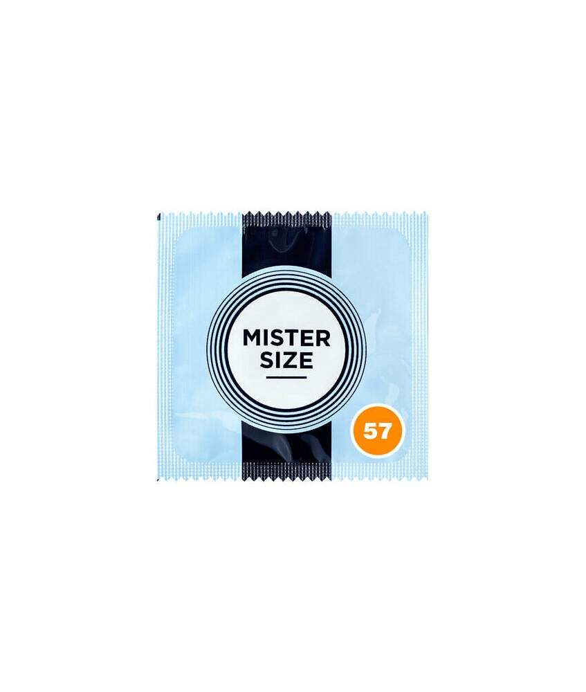 Sextoys, sexshop, loveshop, lingerie sexy : Préservatifs : Mister size Préservatifs X1 T 57