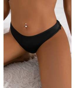 Sextoys, sexshop, loveshop, lingerie sexy : Strings & Boxers : String sexy noir S/M