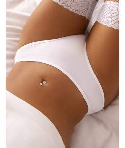 Sextoys, sexshop, loveshop, lingerie sexy : Strings & Boxers : String sexy Blanc S/M