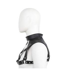 Sextoys, sexshop, loveshop, lingerie sexy : Harnais bdsm : Harnais BDSM homme avec epaulettes