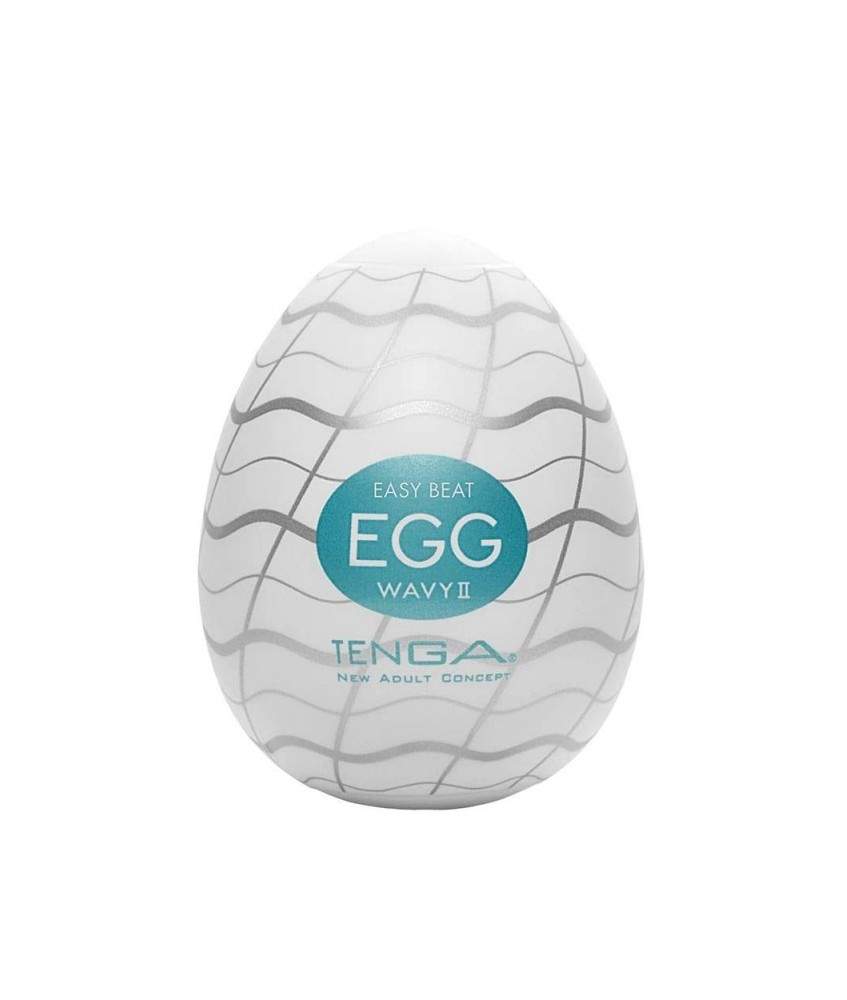 Sextoys, sexshop, loveshop, lingerie sexy : Vagin Artificiel : Tenga Egg Wavy II Masturbateur Homme