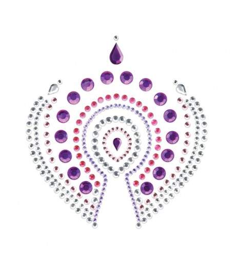 Sextoys, sexshop, loveshop, lingerie sexy : Nippies Cache Seins : Cache tétons et Pubis Flamboyant Rose/Violet