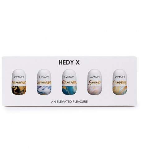 Sextoys, sexshop, loveshop, lingerie sexy : Masturbateur - Vagin Artificiel : Svakom pack de 5 Hedy X masturbateur