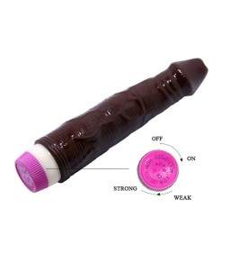 Sextoys, sexshop, loveshop, lingerie sexy : Vibromasseurs : Vibromasseur Brown Réaliste 17.5 cm