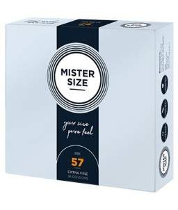 Sextoys, sexshop, loveshop, lingerie sexy : Préservatifs : Mister size Préservatifs X36 T 57