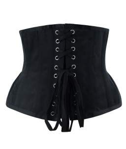 Sextoys, sexshop, loveshop, lingerie sexy : Bustiers et Corsets : Corset sexy satin noir S