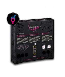 Sextoys, sexshop, loveshop, lingerie sexy : Coffret et Massage : Coffret Anniversaire Voulez-Vous...