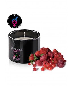 Sextoys, sexshop, loveshop, lingerie sexy : Huiles de Massage et bougies : Bougie de massage fruit rouge - Voulez vous