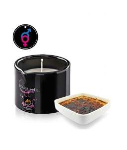 Sextoys, sexshop, loveshop, lingerie sexy : Huiles de Massage et bougies : Bougie de massage Crème Brulée - Voulez vous