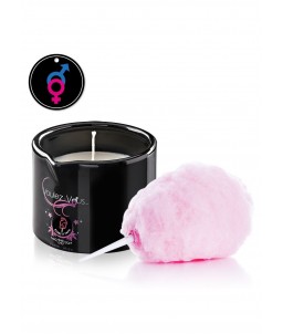 Sextoys, sexshop, loveshop, lingerie sexy : Huiles de Massage et bougies : Bougie de massage Barbe a papa - Voulez vous