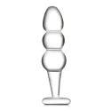 Plug Anal Godemichet en Verre Glass Dildo Butt Plug YF1671