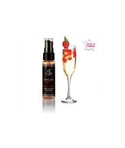 Sextoys, sexshop, loveshop, lingerie sexy : Huiles de Massage et bougies : Huile chauffante – Fraise Pétillant - L’HUILE DE L...