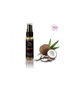 Sextoys, sexshop, loveshop, lingerie sexy : Huiles de Massage et bougies : Huile chauffante – Noix de coco- L’HUILE DE LA TEN...